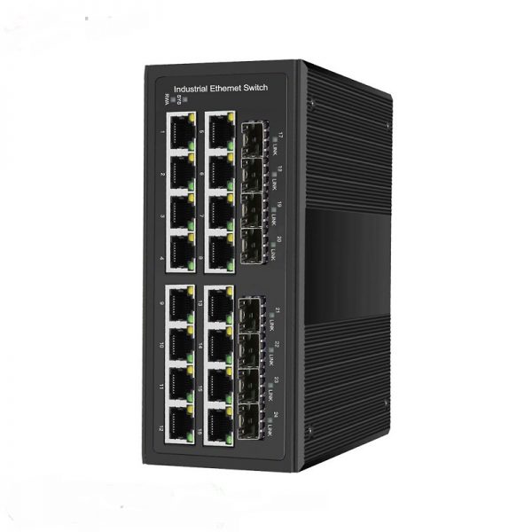 10/100/1000M 16-Port PoE + 8-Port SFP Industrial Managed PoE Switch