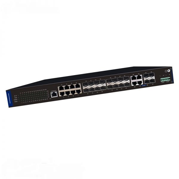 16-port SFP + 4-port TP/SFP + 8-port Ethernet Industrial Ethernet Switches - Image 3