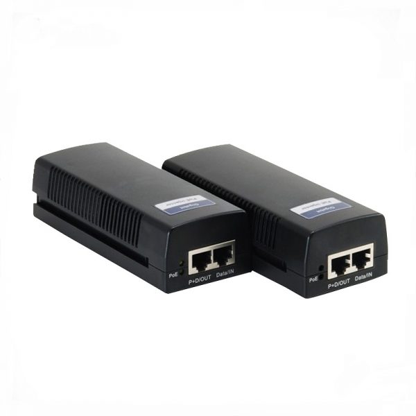 1-port Data and Power IEEE802.3at 30W PoE Injector Adapter - Image 4