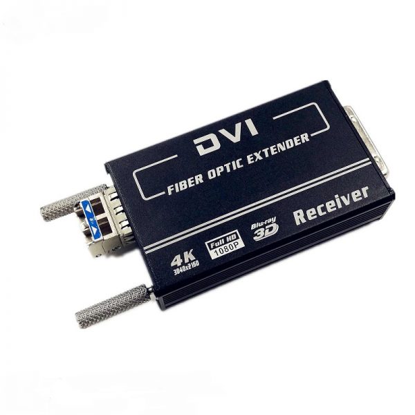 Mini 4Kx2K Full HD Signal DVI Fiber Optical Extender