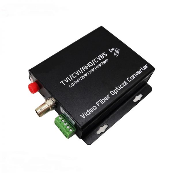 1Ch 5MP HD-AHD/HD-CVI/HD-TVI/CVBS 4-in-1 Video Fiber Converter - Image 2