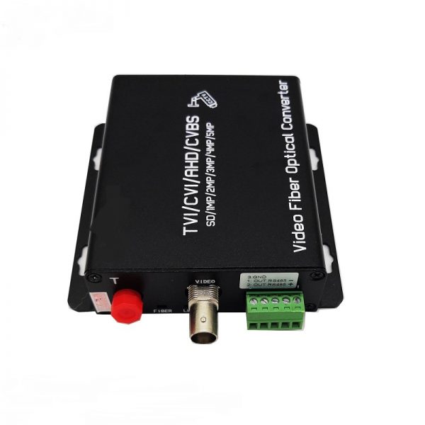 1Ch 5MP HD-AHD/HD-CVI/HD-TVI/CVBS 4-in-1 Video Fiber Converter - Image 3