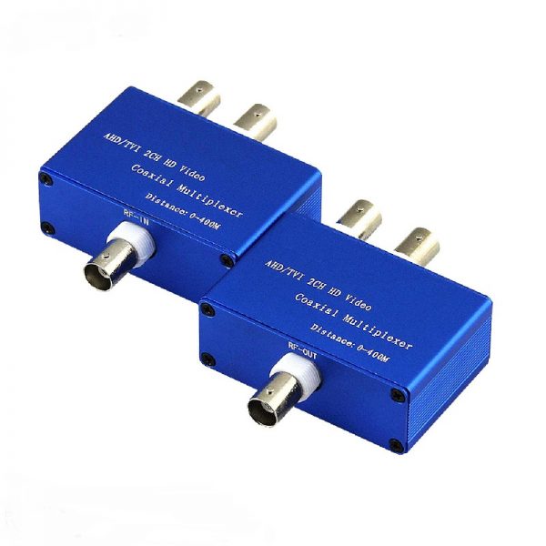 2 CH CVI/AHD/TVI HD Coaxial Video Multiplexer - Image 2