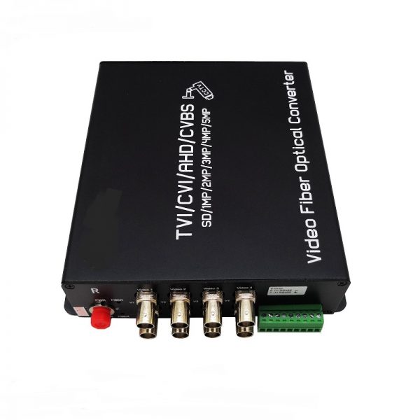 8Ch 5MP HD-AHD/HD-CVI/HD-TVI/CVBS 4-in-1 Video Fiber Converter - Image 3