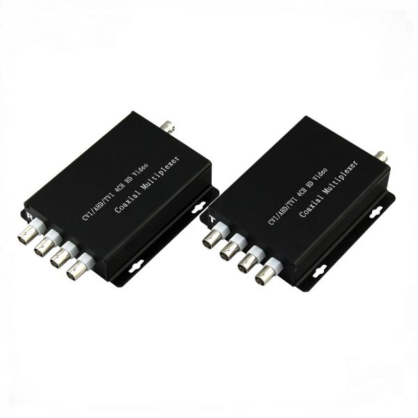 4 CH CVI/AHD/TVI HD Coaxial Multiplexer