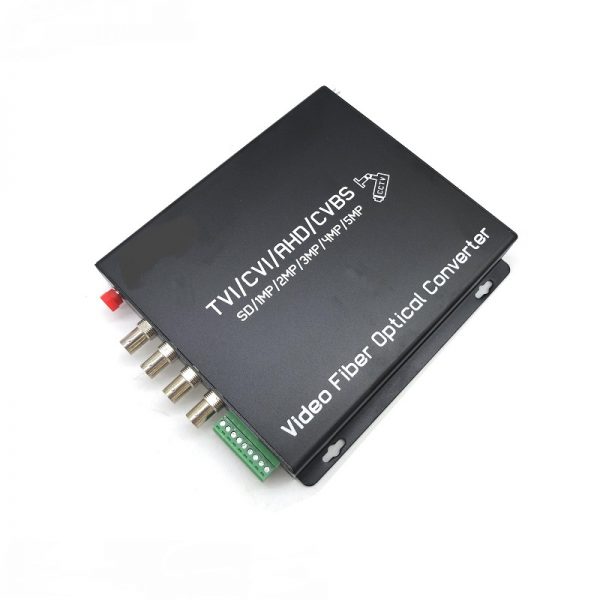 4Ch 5MP HD-AHD/HD-CVI/HD-TVI/CVBS 4-in-1 Video Fiber Converter - Image 3