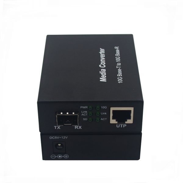 10G Base-T to 10G Base-R Fiber Media Converter - Image 2