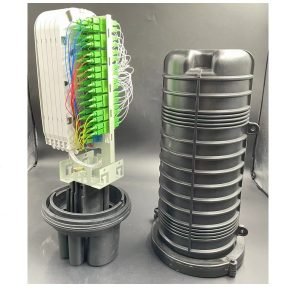 1 in 4 out Heat Shrink Sealing 120 Core PLC Splitter Dome Fiber Optic Splice Closure (Model: FSN-F107H-PLC)