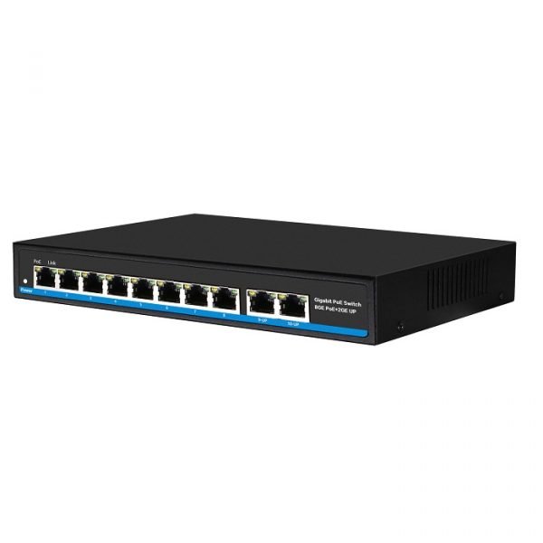 8*10/100/1000M PoE Port + 2*10/100/1000Base-TX uplink RJ45 port PoE Switches (FSN-2800GP) - Image 4