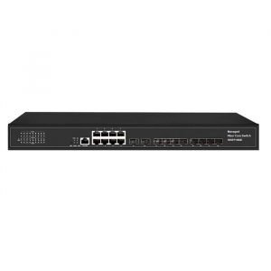 Layer2 8*10/100/1000Base-TX RJ45 port  + 10*1000M SFP Managed Ethernet Switches (FSN-0810GM)
