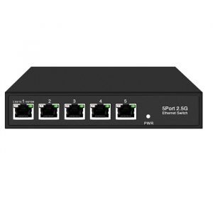 5-port 10M/100M/1000M 2.5G PoE Switches (FSN-500P-2.5G)