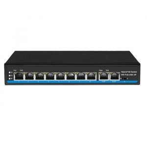 8*10/100/1000M PoE Port + 2*10/100/1000Base-TX uplink port PoE Switches (FSN-2800FGP)