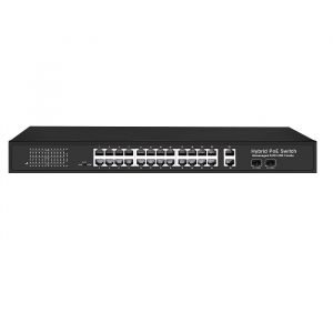 24*10/100Base-TX PoE port + 2*1000M COMBO PoE Switches (FSN-2400CP)