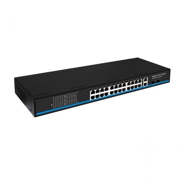 24*10/100/1000Base-TX PoE port + 2*10/100/1000Base-TX uplink RJ45 port + 2*1000M SFP PoE Switches (FSN-2440GP-SFP) - Image 3